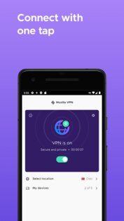 Mozilla VPN 2.23.0. Скриншот 4