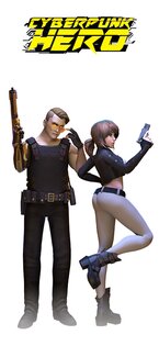 Cyberpunk Hero 1.2.3. Скриншот 1