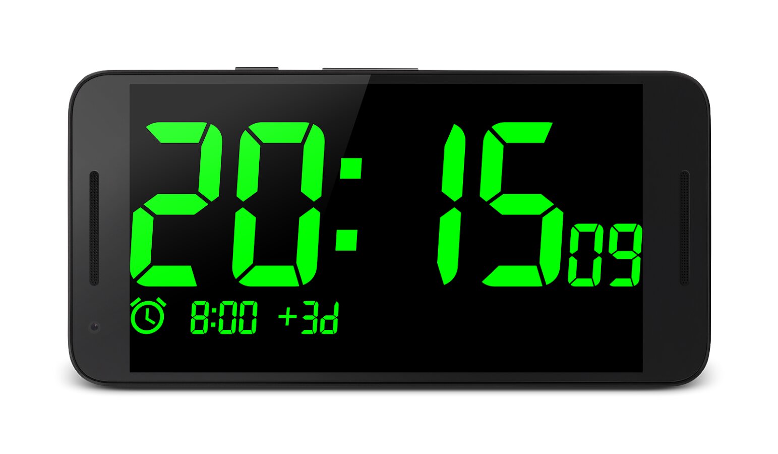 Скачать Big Digital Clock 1.1.1 для Android