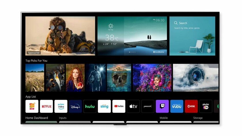 LG предоставит свою webOS другим производителям умных телевизоров