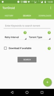 TorrDroid 2.0.0. Скриншот 1