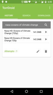 TorrDroid 2.0.0. Скриншот 3