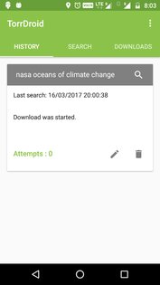 TorrDroid 2.0.0. Скриншот 4