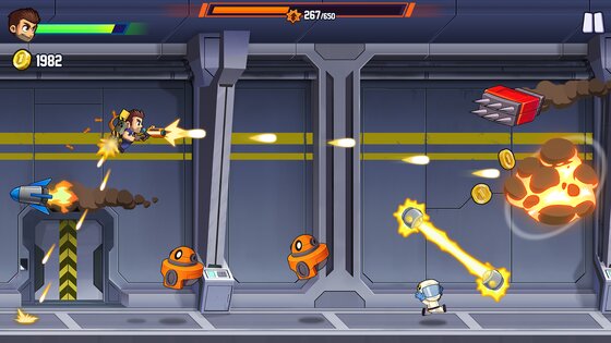 Jetpack Joyride 2 0.1.60. Скриншот 1