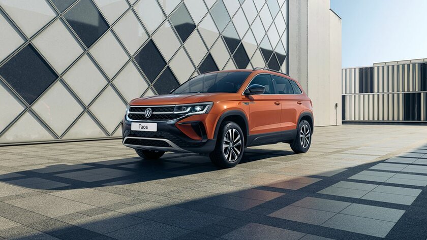 Volkswagen раскрыл информацию о российской версии кроссовера Taos