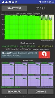CPU Throttling Test 1.3.4. Скриншот 2