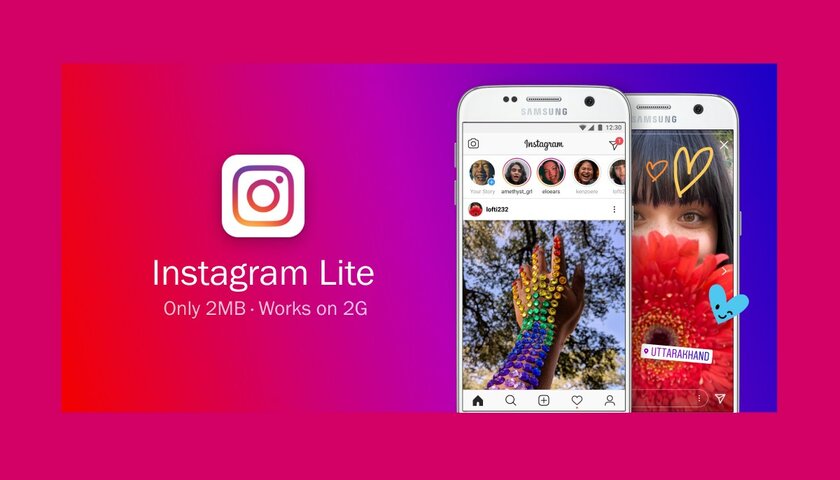 Instagram* без рекламы, покупок и весом в 2 МБ: Lite-версию клиента перезапустили в России