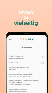 Timmy – плеер аудиокниг 3.4.1.6. Скриншот 5
