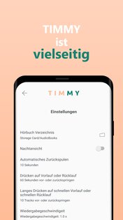 Timmy – плеер аудиокниг 3.5.2.8. Скриншот 5