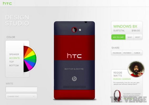 HTC планировала ввести заказ кастомизированных аппаратов еще до Moto X