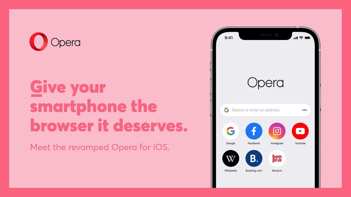 Opera укоротила название своего браузера на iOS и представила новый дизайн