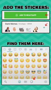 Meme Stickers for WhatsApp 1.09. Скриншот 7