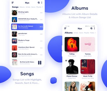 Nyx Music Player 2.4.4. Скриншот 2