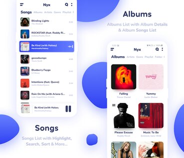 Nyx Music Player 2.6.7. Скриншот 2
