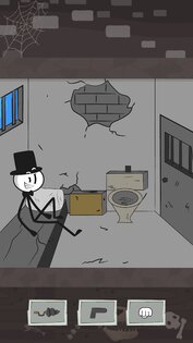 Побег из тюрьмы – приключения стикмена 1.47. Скриншот 1