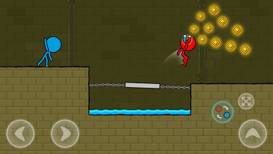Red and Blue Stickman: Animation Parkour 1.3.5. Скриншот 6