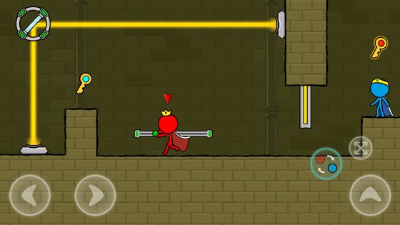 Red and Blue Stickman: Animation Parkour 1.3.5. Скриншот 8