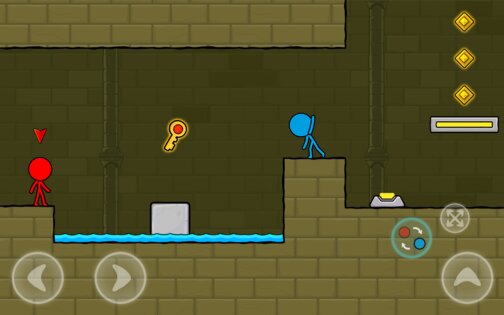 Red and Blue Stickman: Animation Parkour 1.3.5. Скриншот 10