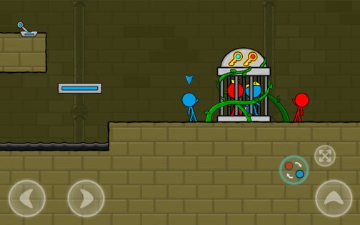 Red and Blue Stickman: Animation Parkour 1.3.5. Скриншот 11