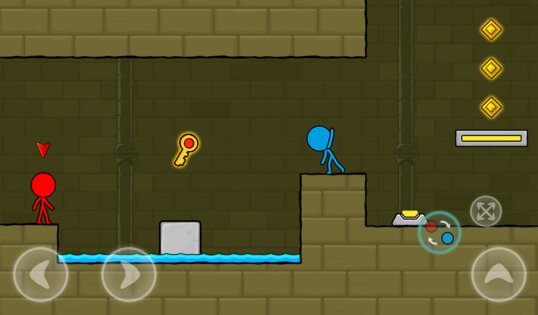 Red and Blue Stickman: Animation Parkour 1.3.5. Скриншот 18