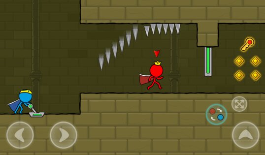 Red and Blue Stickman: Animation Parkour 1.3.5. Скриншот 21