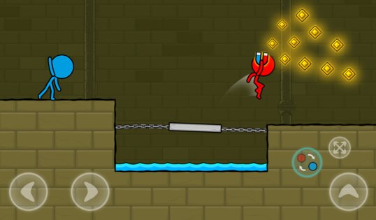 Red and Blue Stickman: Animation Parkour 1.3.5. Скриншот 22