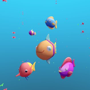 Fish Eating 3D 0.71. Скриншот 1