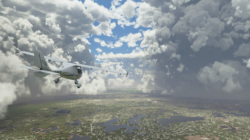 Microsoft разыгрывает ПК в стиле Flight Simulator, который не запустит её на максимальных настройках