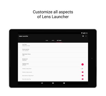 Lens Launcher 3.0.0. Скриншот 10
