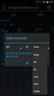 HEX-Editor 2.0. Скриншот 2