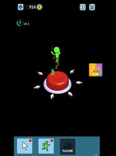 Idle Green Button 4.1.53. Скриншот 6