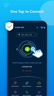 OLOW VPN 4.0.4. Скриншот 1