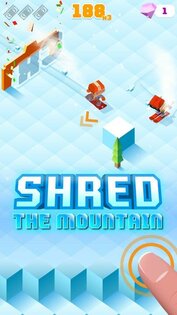 Blocky Snowboarding 2.0. Скриншот 2