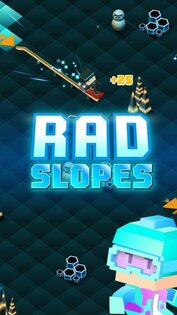 Blocky Snowboarding 2.0. Скриншот 4
