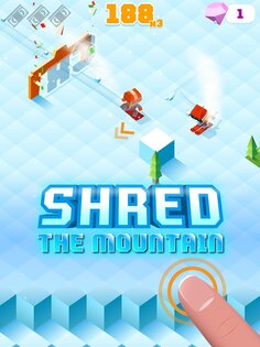 Blocky Snowboarding 2.0. Скриншот 7