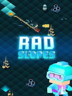Blocky Snowboarding 2.0. Скриншот 9