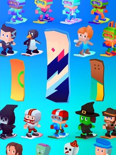 Blocky Snowboarding 2.0. Скриншот 10