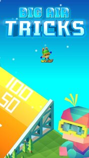 Blocky Snowboarding 2.0. Скриншот 13