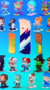 Blocky Snowboarding 2.0. Скриншот 15