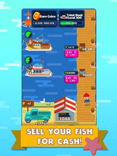 Idle Fishing Story 2.6.24. Скриншот 7