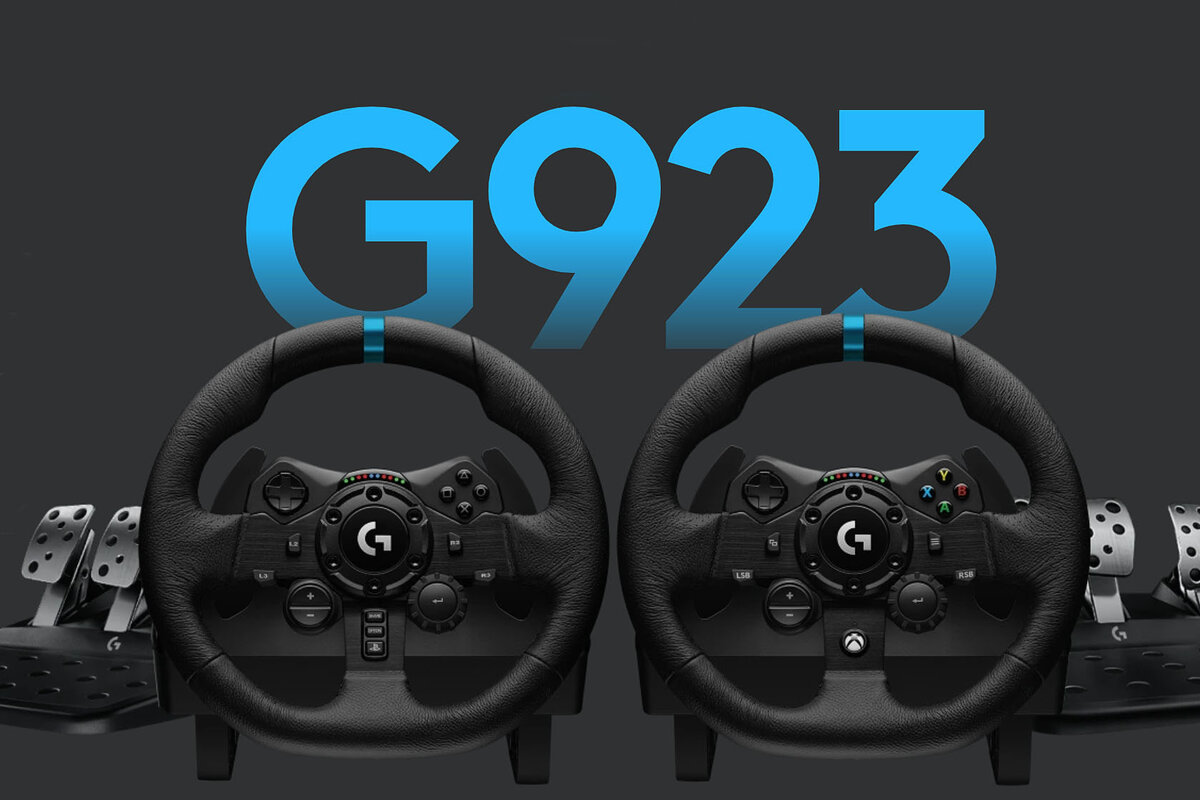 Настройка руля logitech g923 на ps4