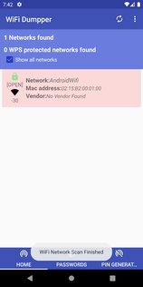 WiFi Dumpper 1.5.0. Скриншот 1