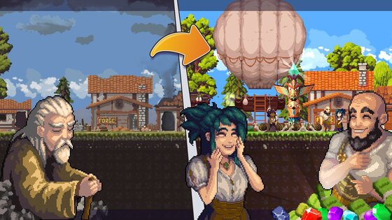 шахтерское поселение idle clicker мод. idle miners settlement android 10. шахтерское поселение idle clicker мод фото. шахтерское поселение idle clicker мод-idle miners settlement android 10. картинка шахтерское поселение idle clicker мод. картинка idle miners settlement android 10. Выполнить задание несложно, когда вам нужно собрать ресурсы в лесах или пещерах, заполненных драгоценными камнями, с помощью простых шагов. Было бы полезно, если бы вы коснулись экрана несколько раз. Собирайте предметы, затем открывайте домашних животных и используйте найденные материалы для постройки дома. Домашние животные считаются талисманами, поэтому вы приручили и вырастили их, чтобы они быстро росли. Вы станете лучшим владельцем питомца, а затем наблюдайте, как ваши питомцы автоматически решают задачу за вас. Разблокируйте как можно больше питомцев, и это поможет вам быстрее построить свой мир.