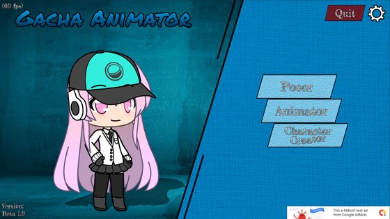 Gacha Animator 2.2.2. Скриншот 1