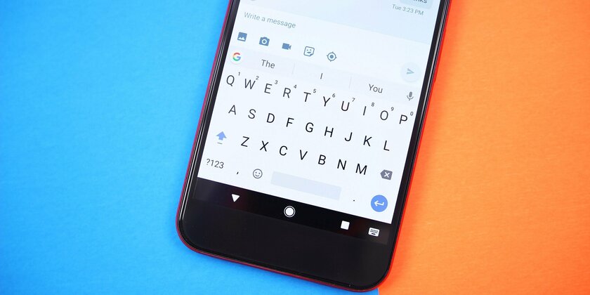 Клавиатура Gboard научилась подстраивать оформление под обои на Android 12