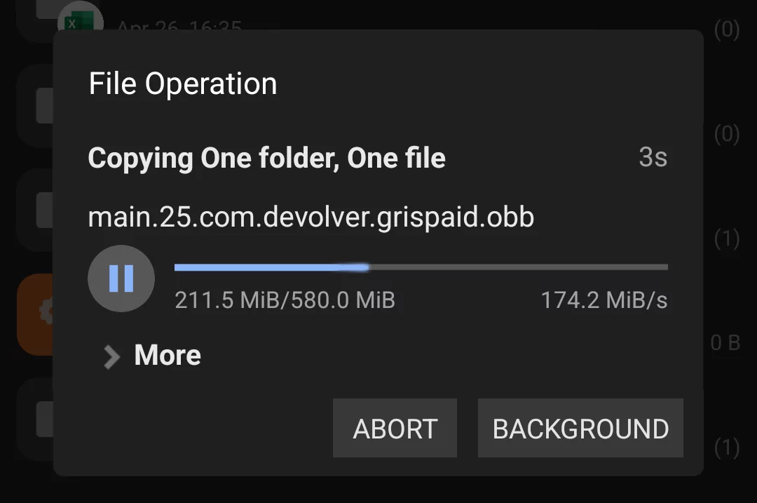 Как установить кэш в /obb и /data на Android 11 и 12 без Root