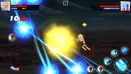 Super Stick Fight AllStar Hero 4.5. Скриншот 9