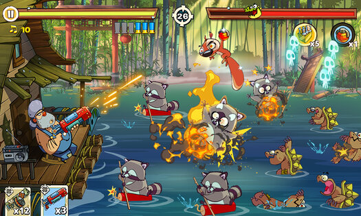 Swamp Attack 2 1.0.75. Скриншот 4