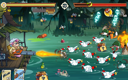 Swamp Attack 2 1.0.75. Скриншот 7