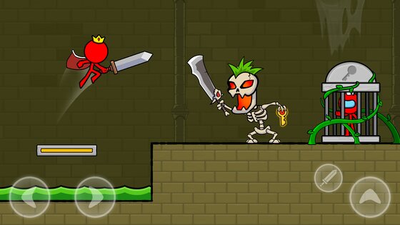 Red Stick Boy: Adventure Game 2.7.9. Скриншот 2